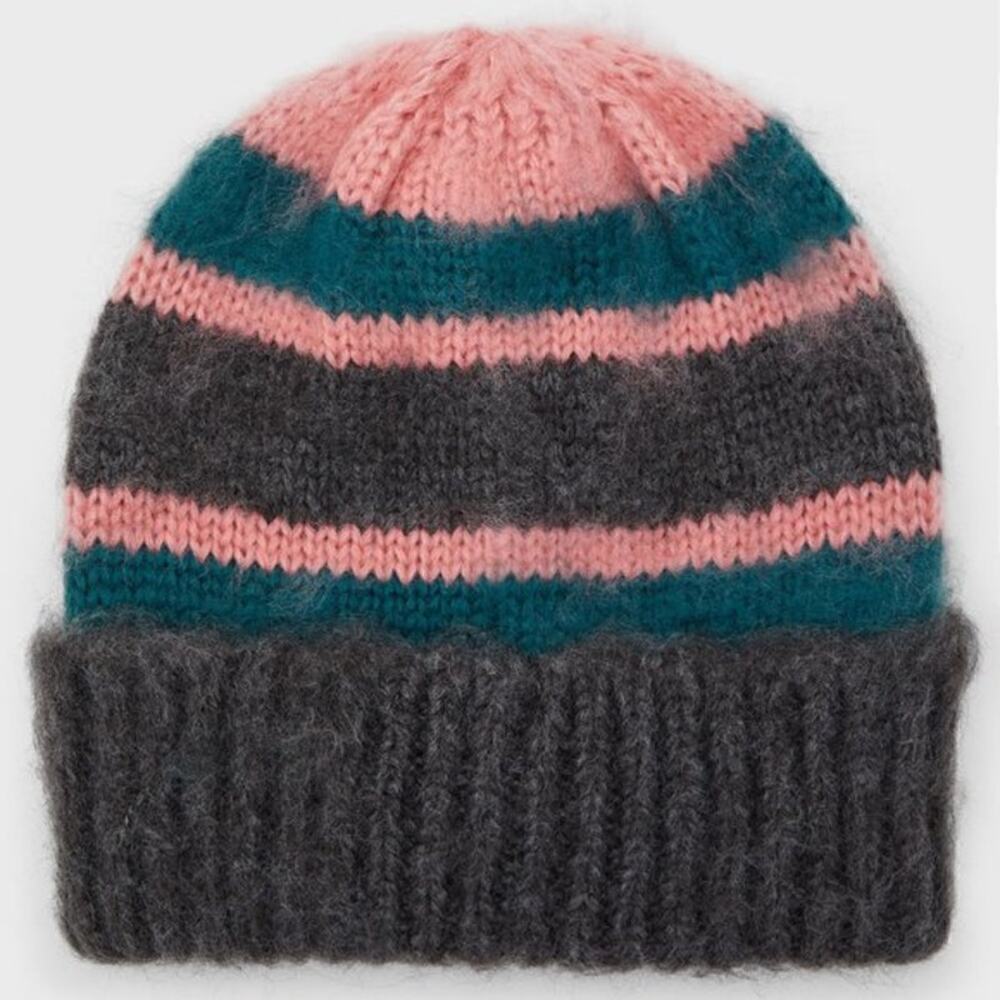 NWT Topshop stripe knit beanie